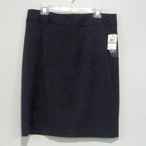 NWT Atelier Classic Black Stretch Skirt‎ Size 14